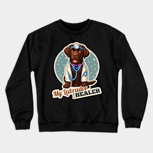 Doctor Labrador Retriever Crewneck Sweatshirt